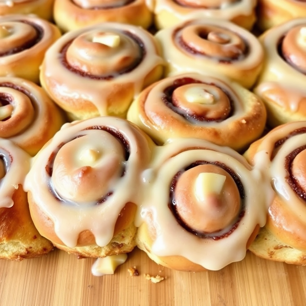 Apple Cinnamon Swirl Buns