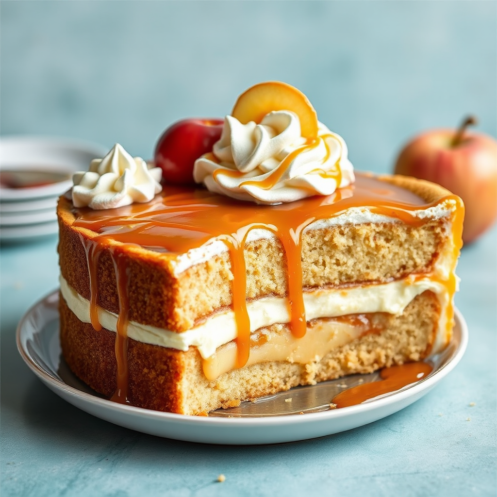 Caramel Apple Pie Tres Leches Cake