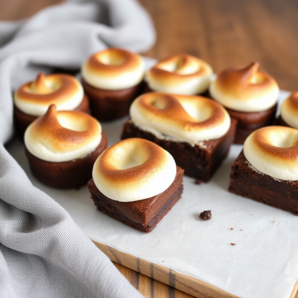 Chocolate Soufflé Brownies