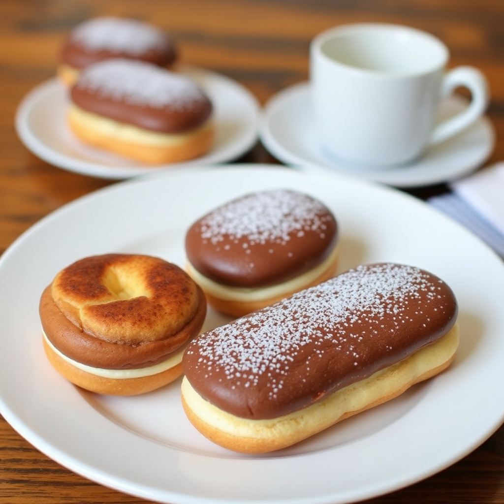 Chocolate Soufflé Éclairs