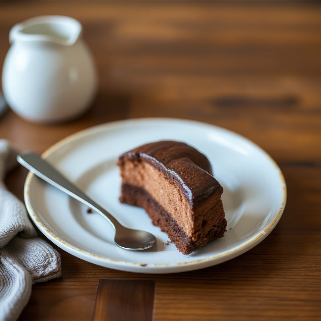 Chocolate Soufflé Mousse Cake