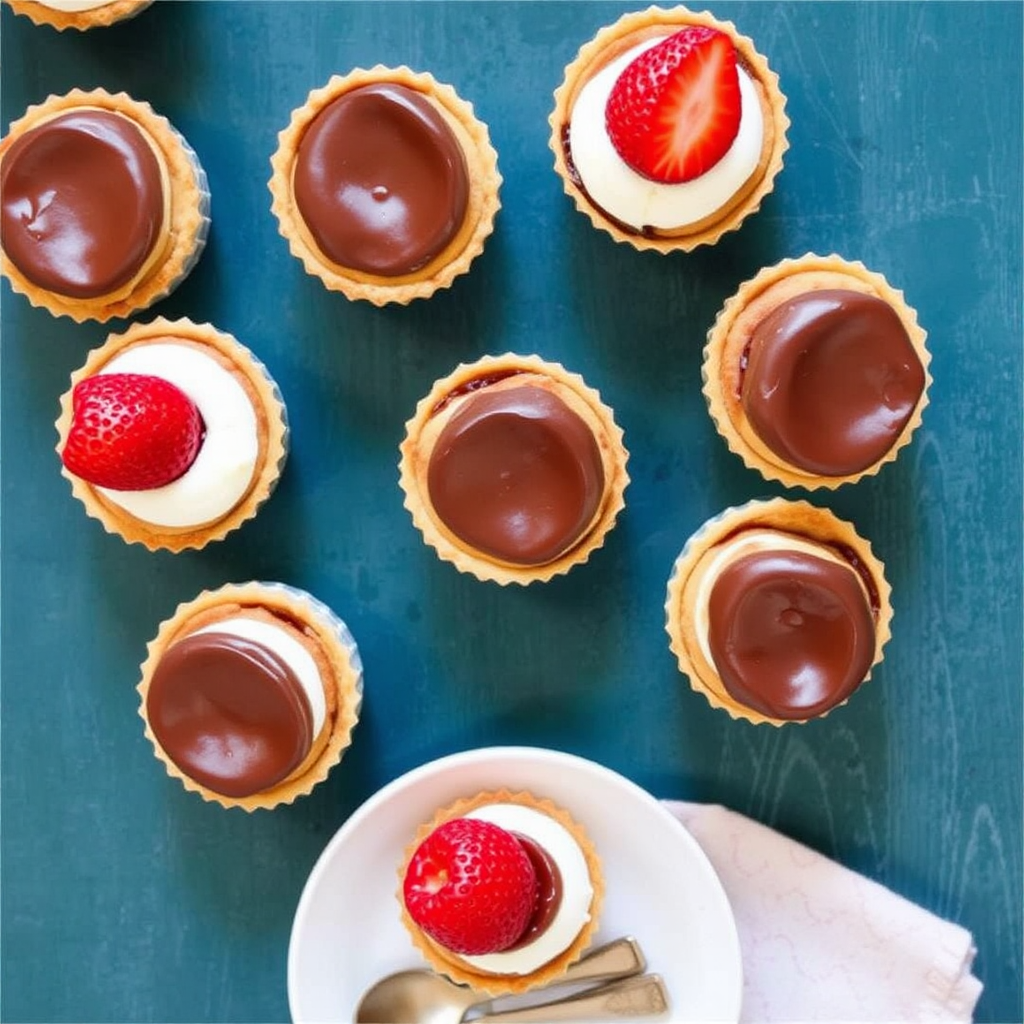 Chocolate Soufflé Tartlets