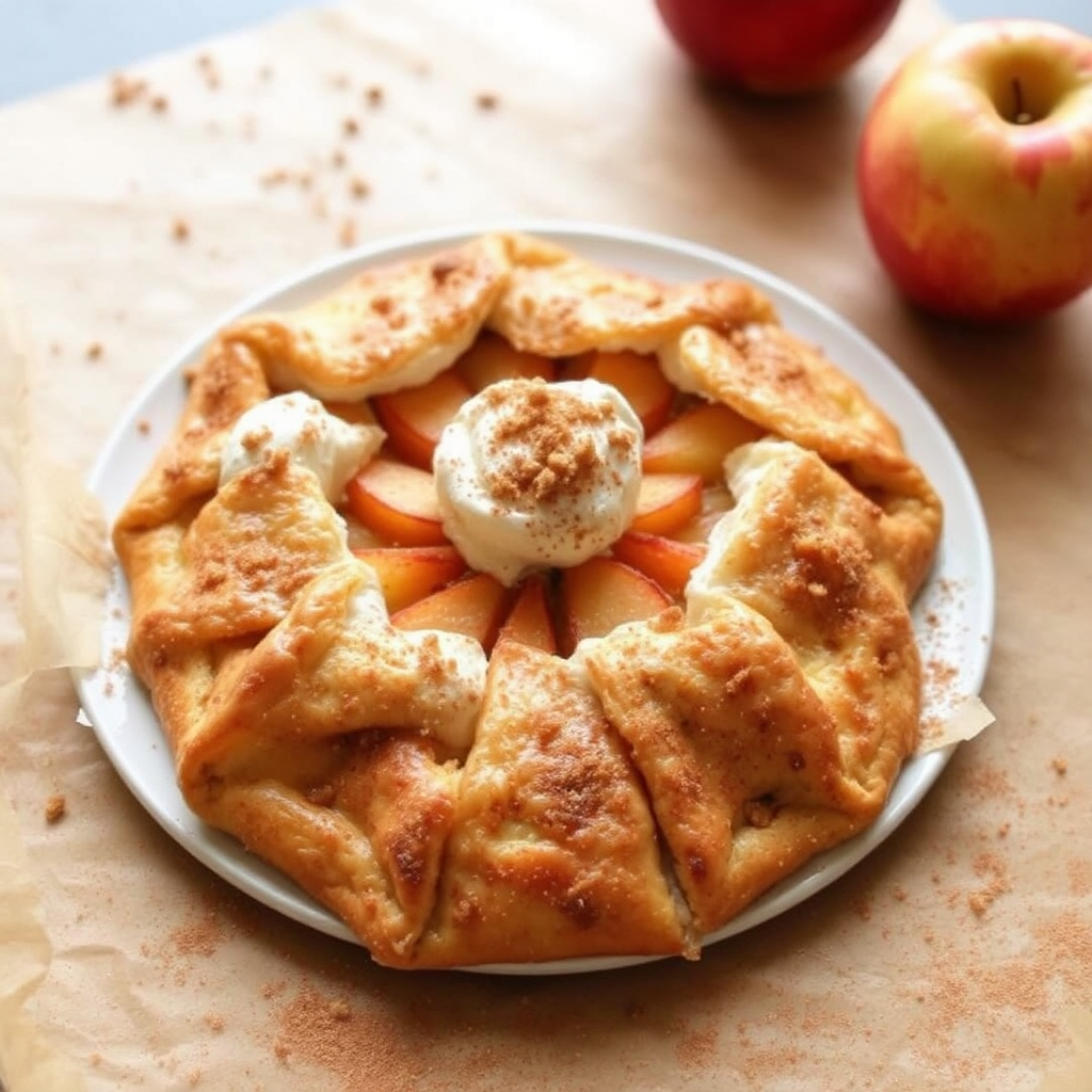 Cinnamon Apple Galette Delight