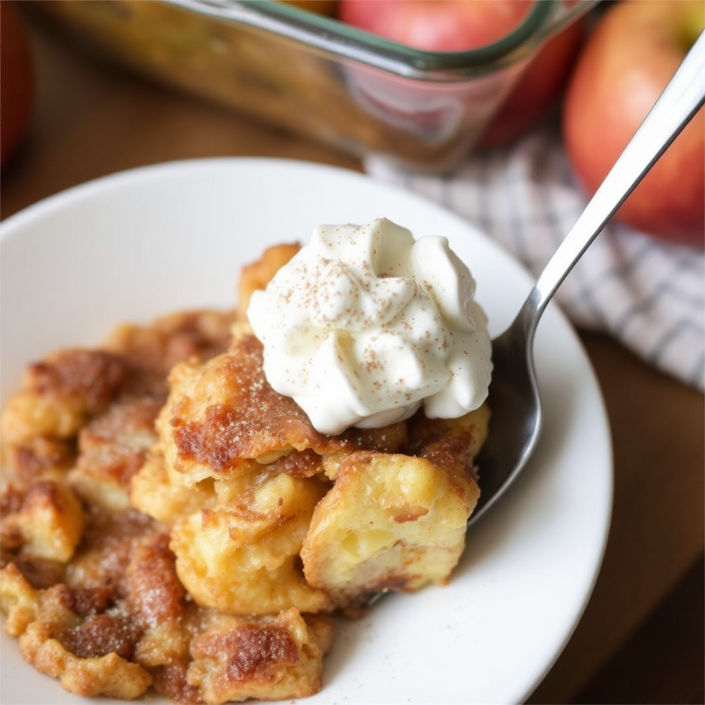 Cinnamon Apple Strata