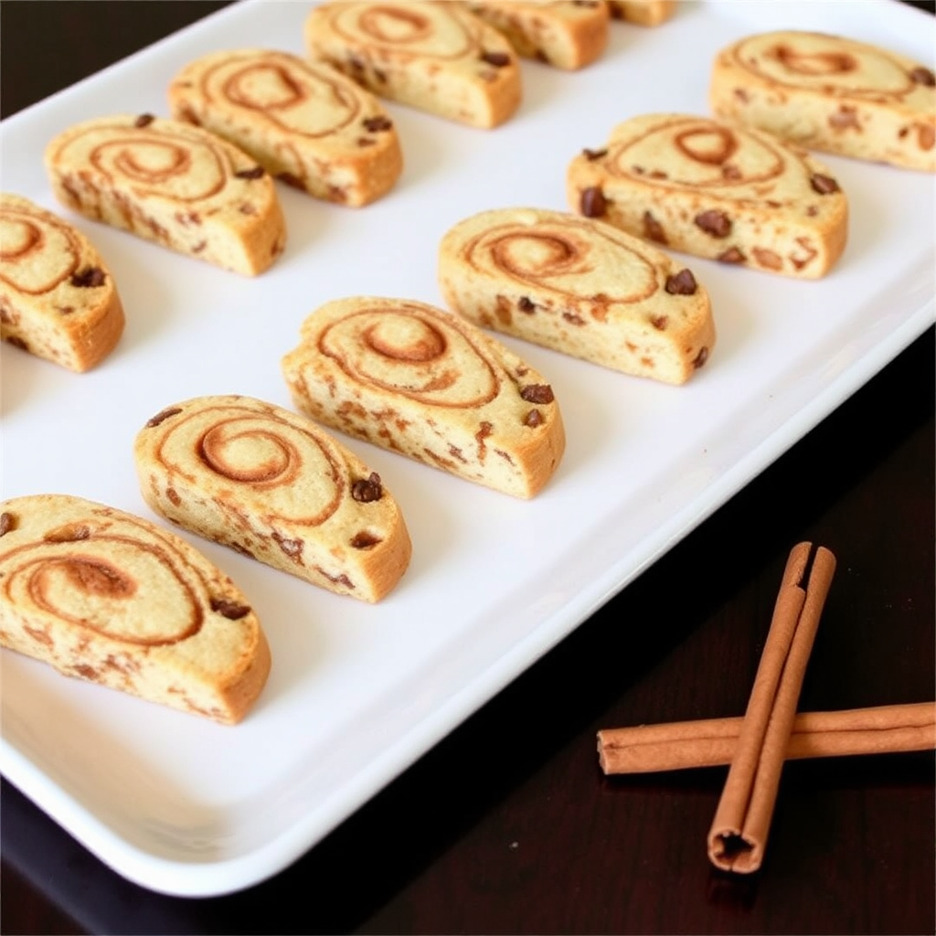 Cinnamon Swirl Biscotti