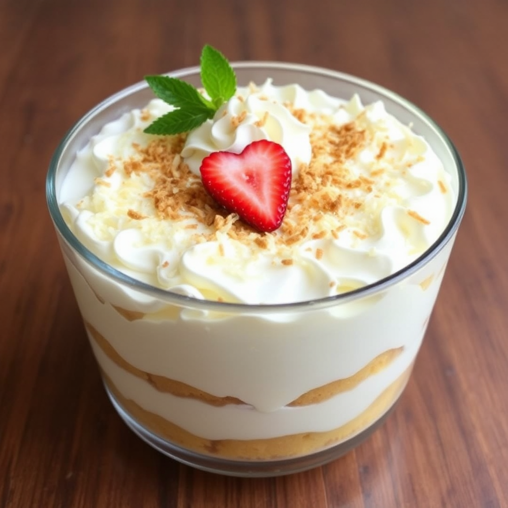 Coconut Cake Tres Leches Trifle