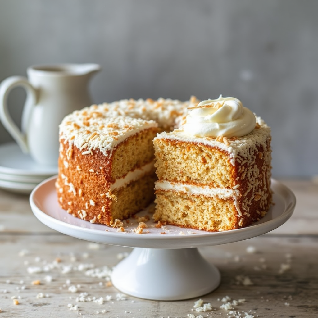 Coconut Churro Cake