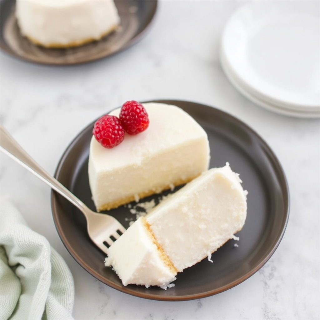 Coconut Cream Panna Cotta Cake