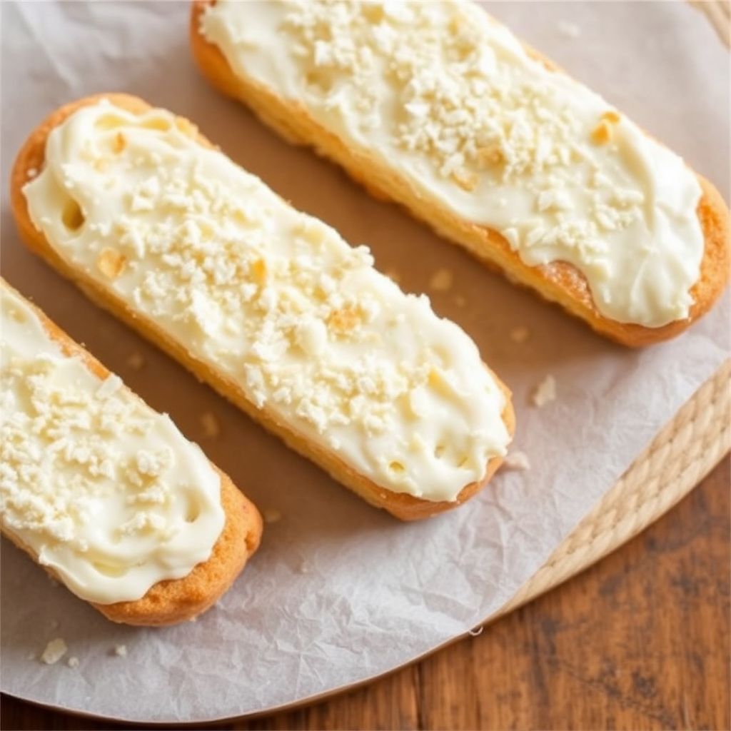 Coconut Cream Pie Biscotti