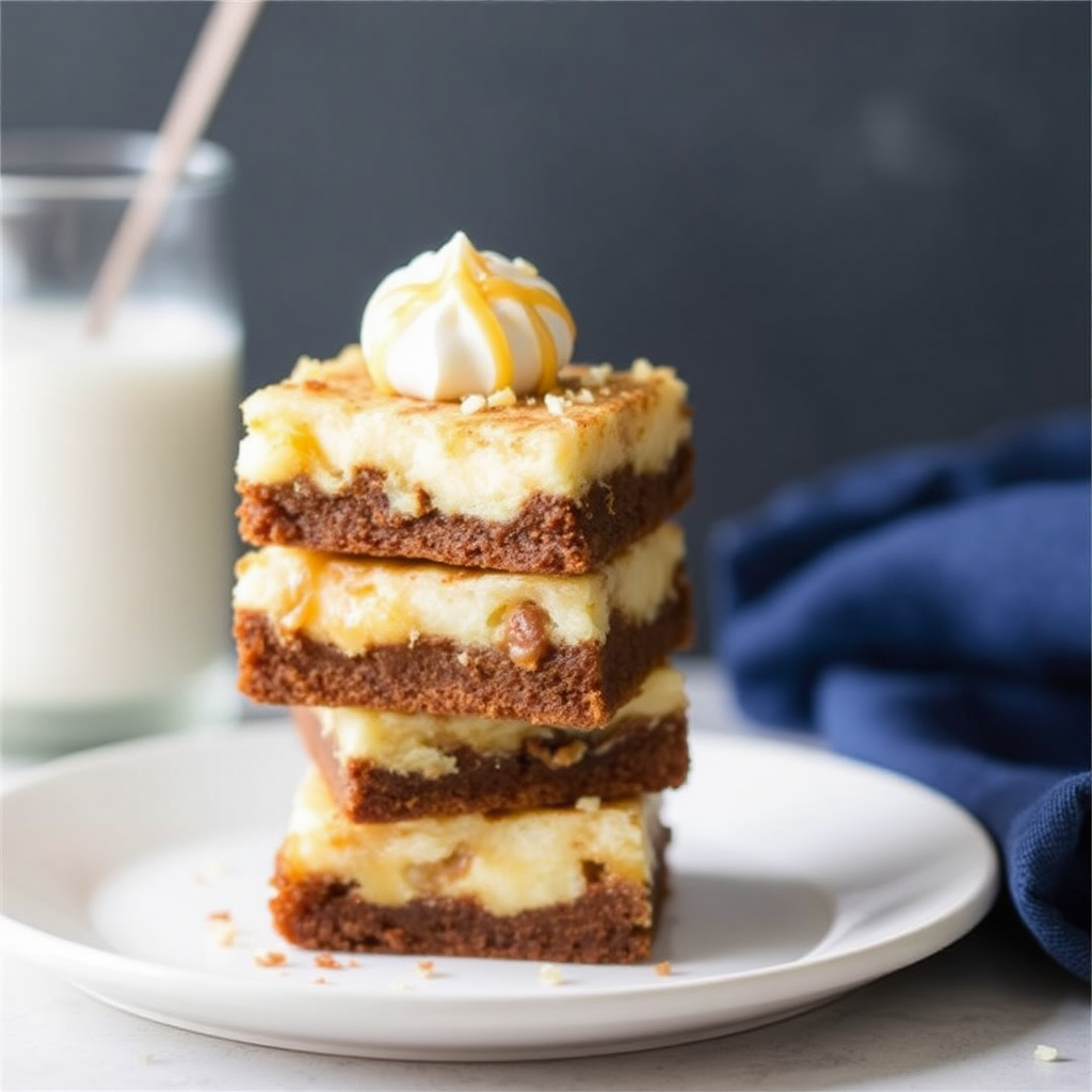 Coconut Creme Brulee Brownies