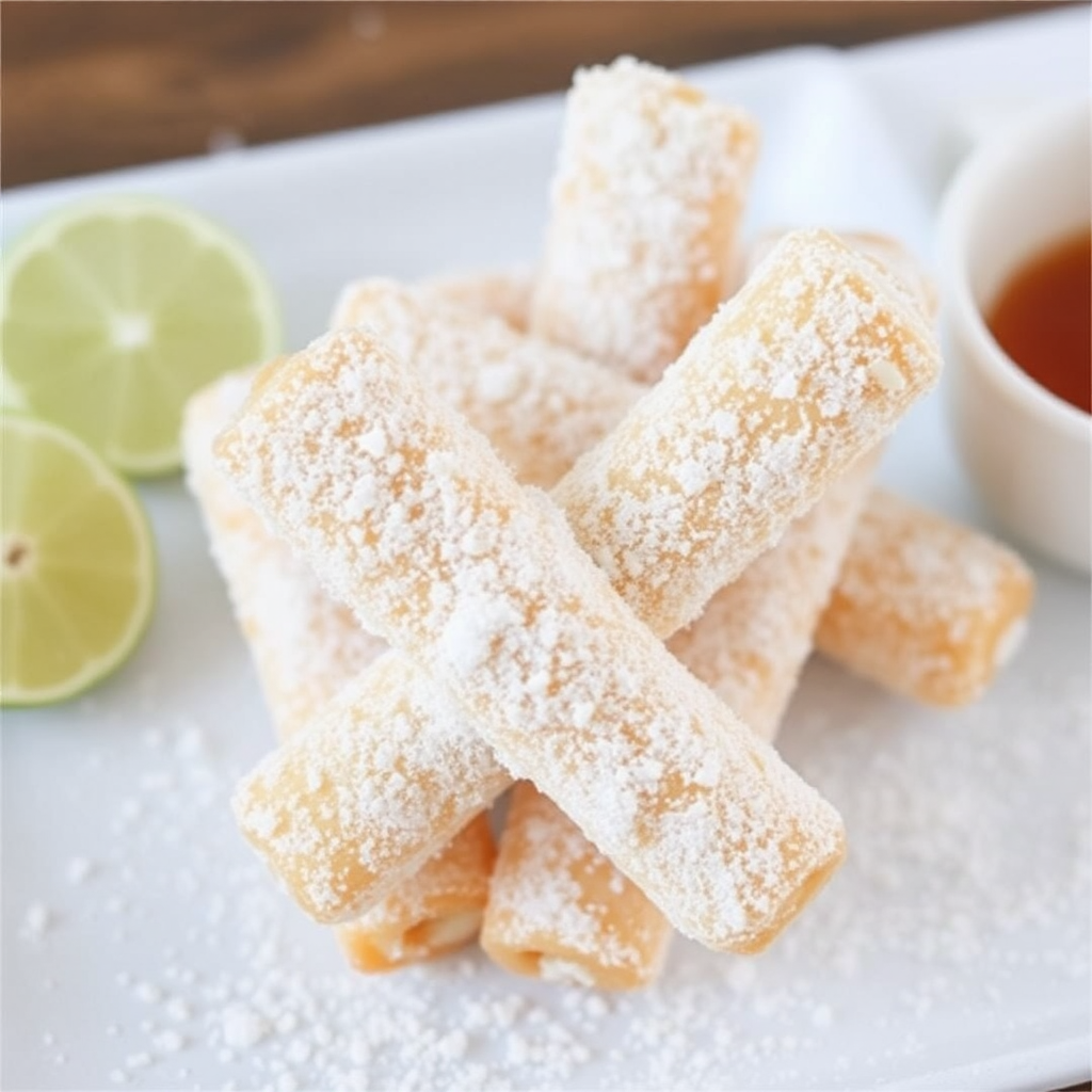 Coconut Lime Churros