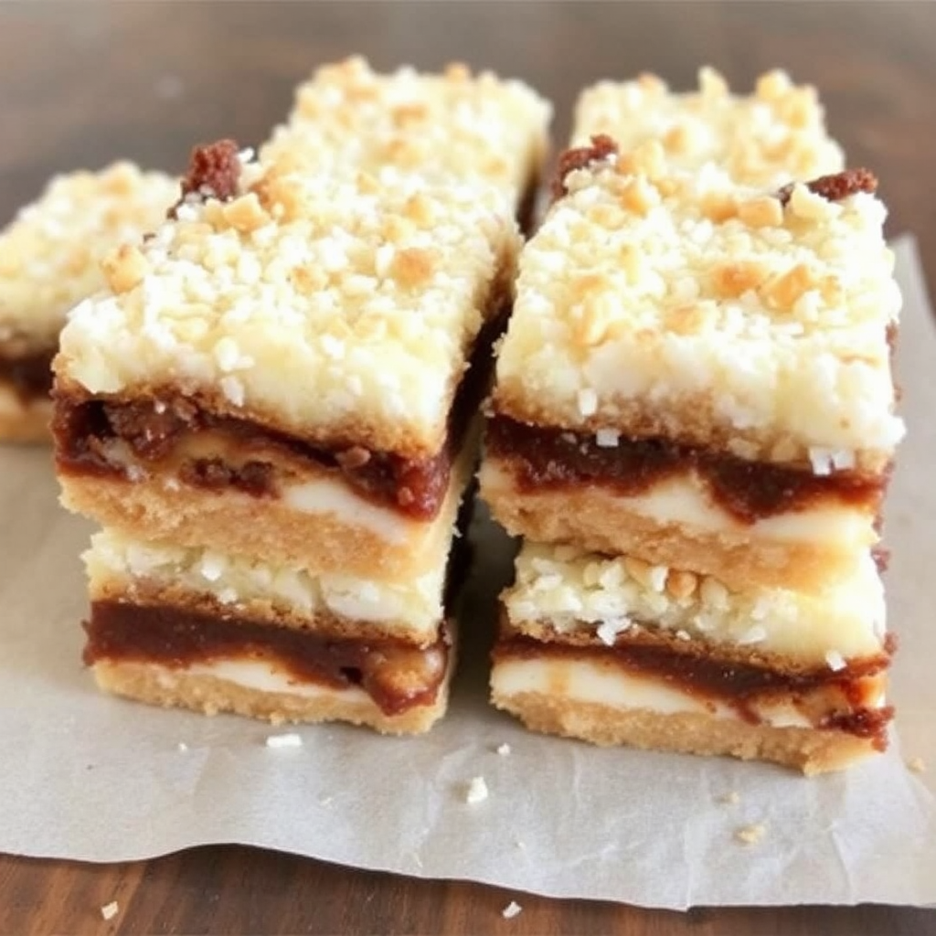 Coconut Macaroon Bars