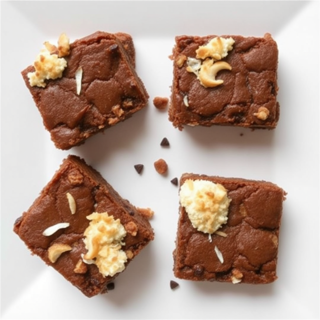 Coconut Macaroon Brownies