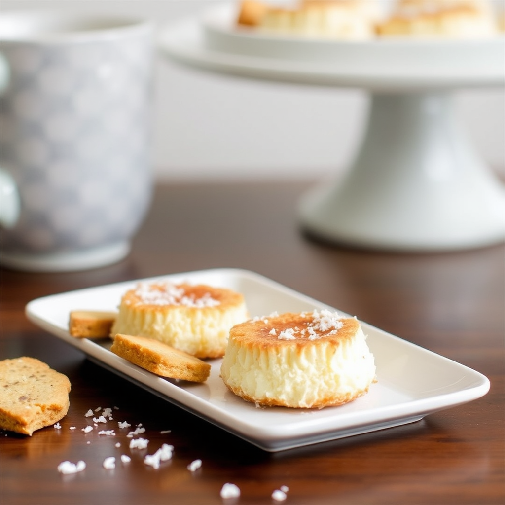 Coconut Macaroon Crème Brûlée Biscotti