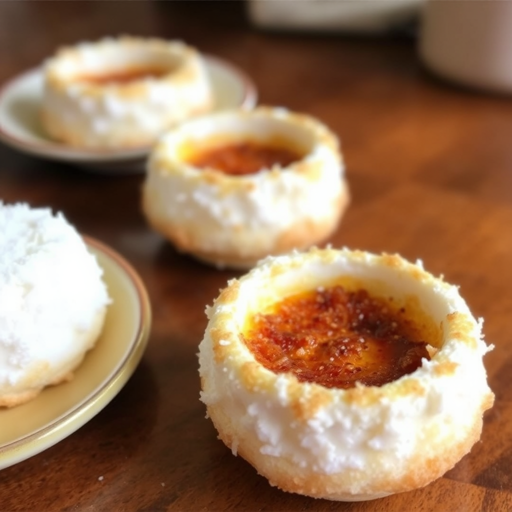 Coconut Macaroon Crème Brûlée