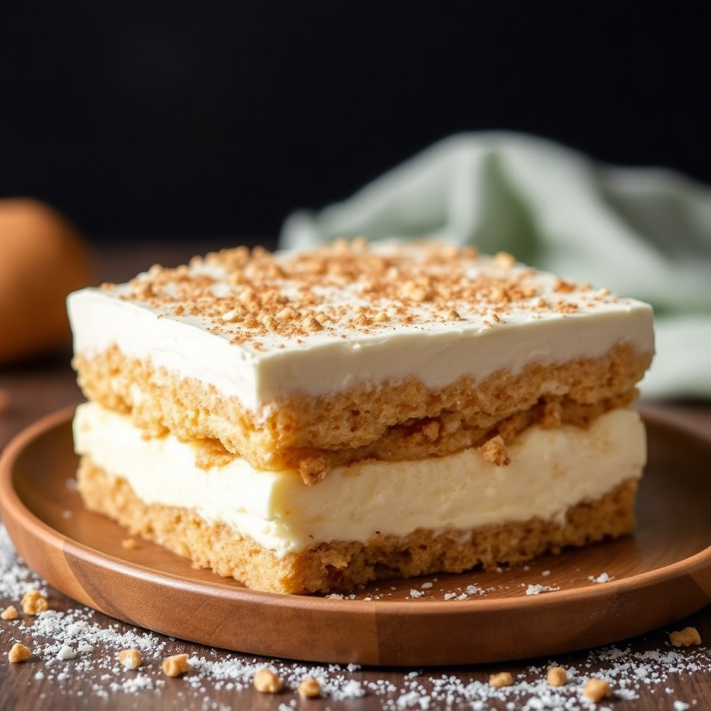 Coconut Macaroon Tiramisu