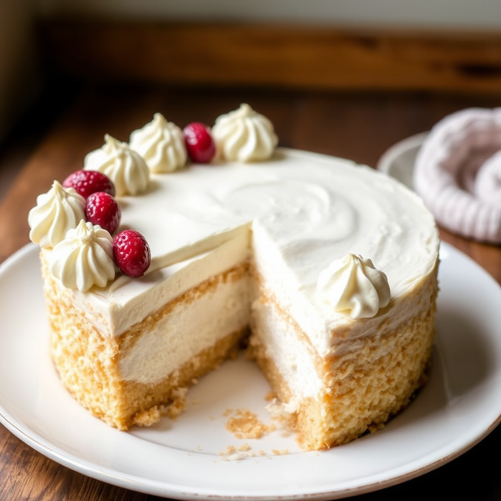 Coconut Mousse Cake