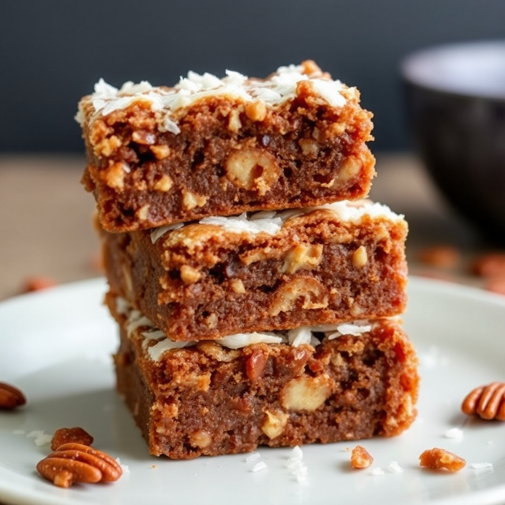 Coconut Pecan Brownies