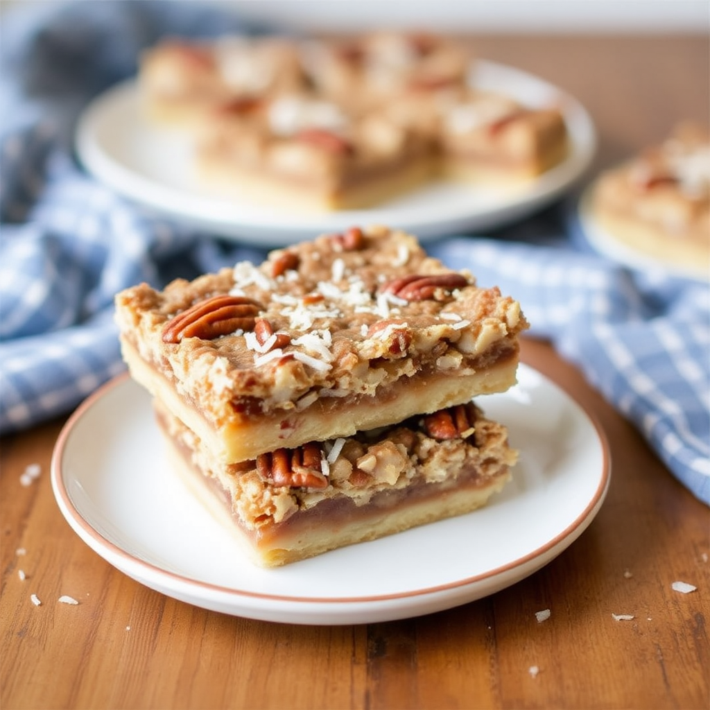 Coconut Pecan Pie Bars