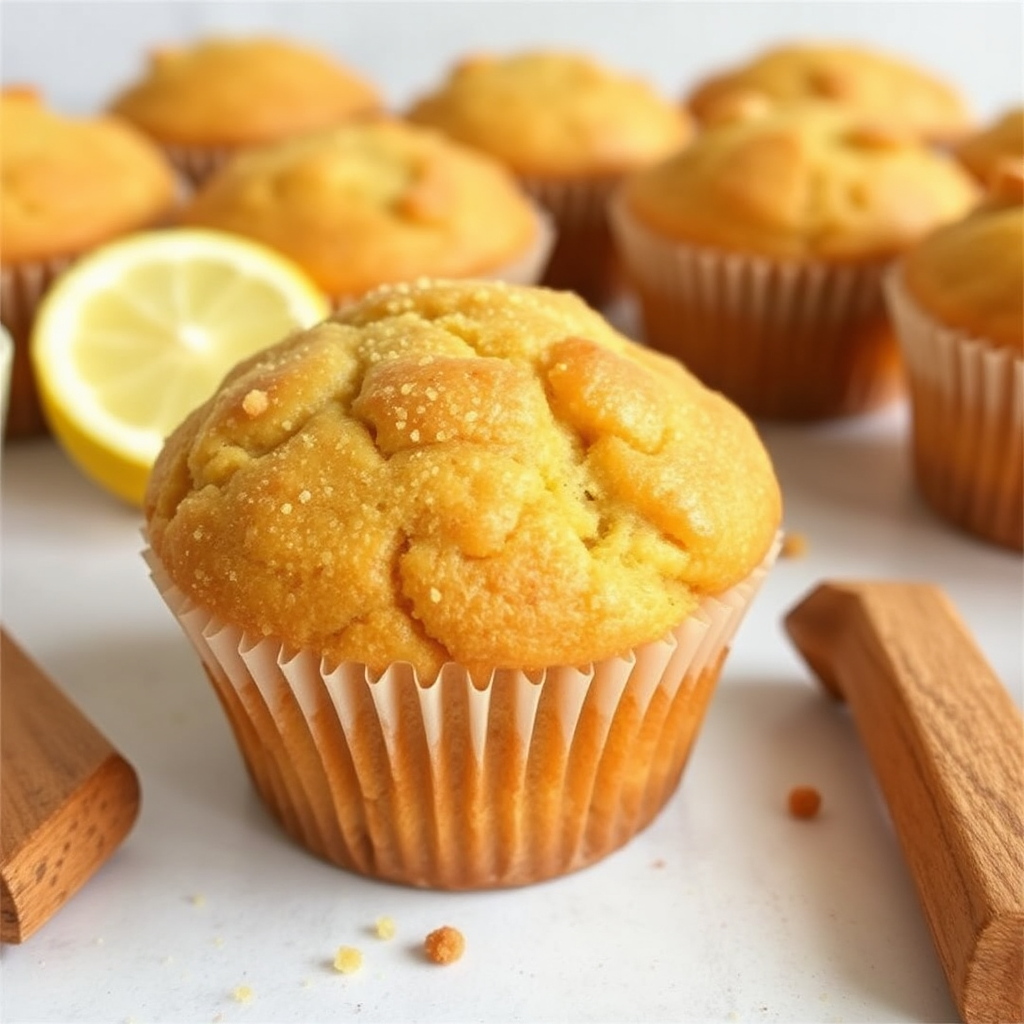 Lemon Ginger Muffins