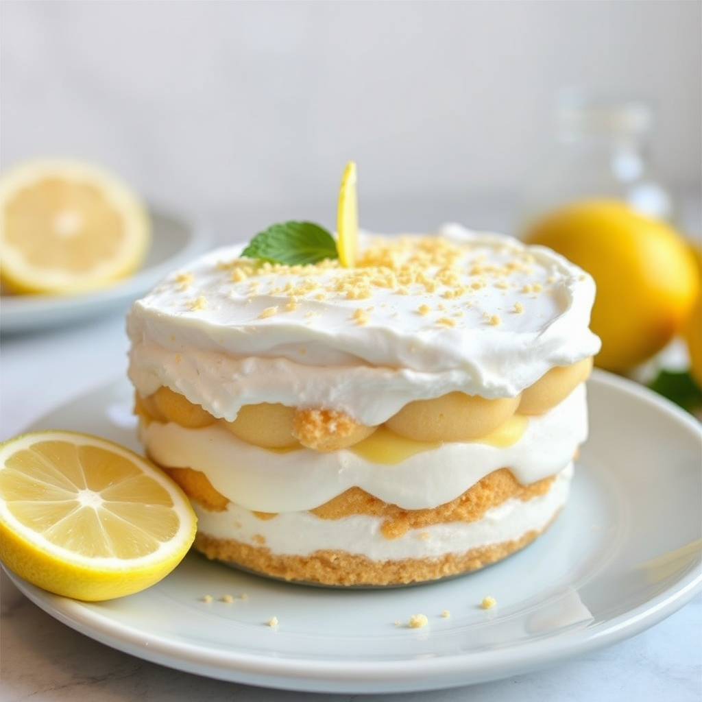 Lemon Meringue Pie Tiramisu