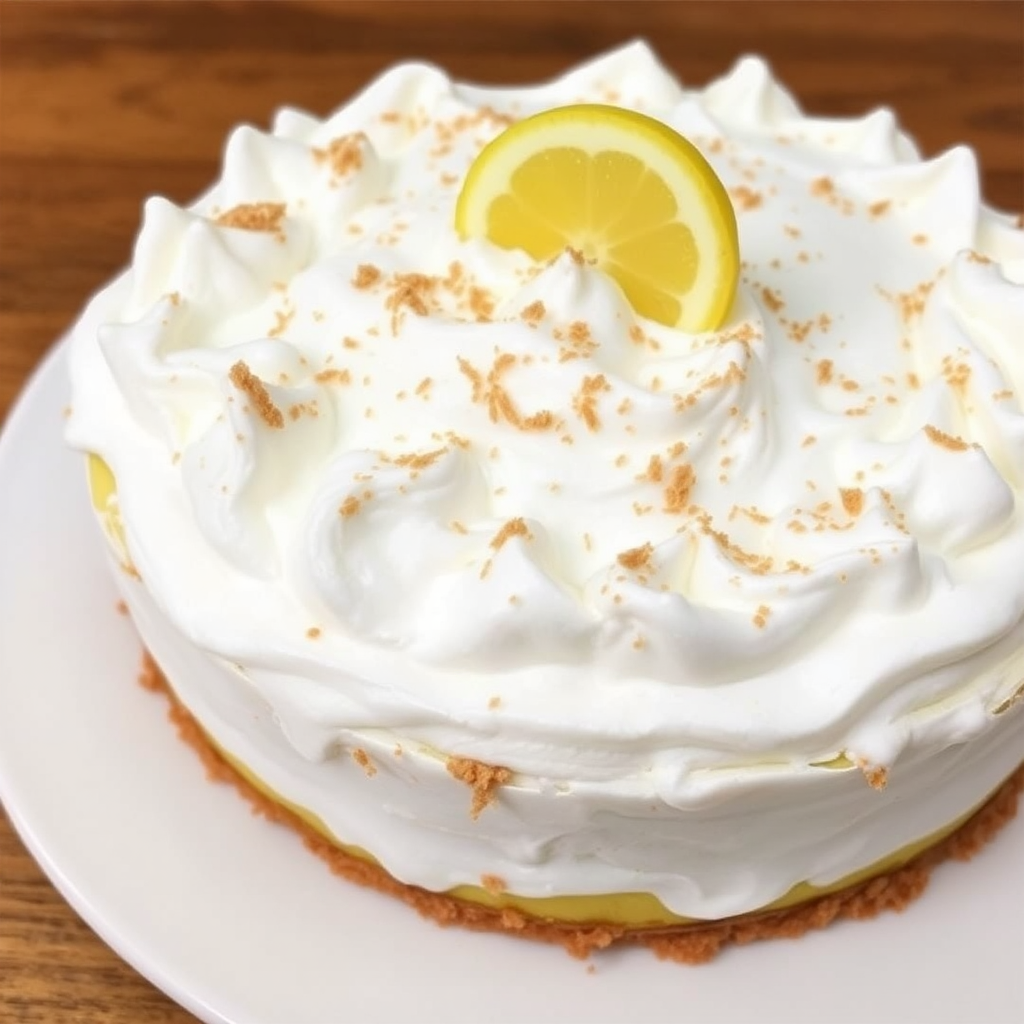 Lemon Meringue Pie Tres Leches Cake