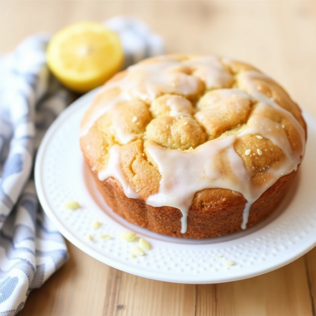 Lemon Poppyseed Muffin Cake