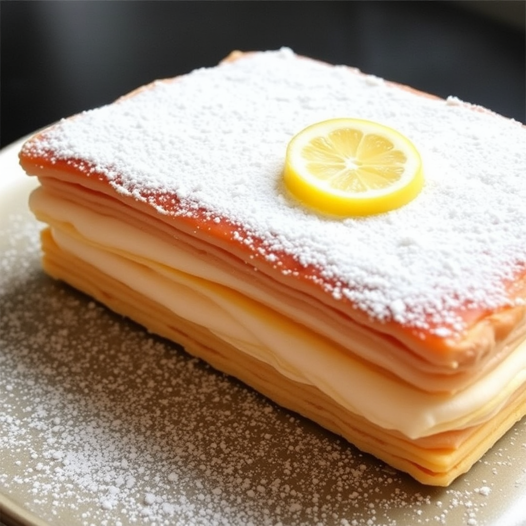 Lemon Ricotta Mille-Feuille