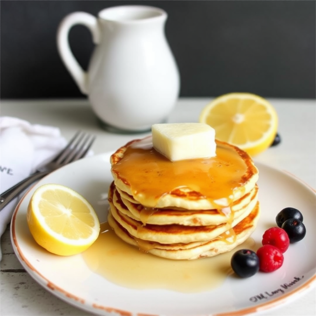 Lemon Ricotta Pancakes