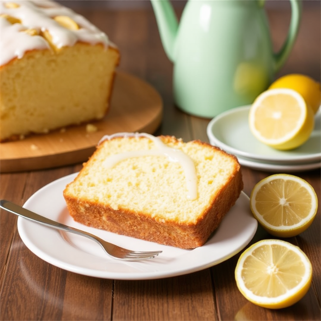 Lemon Ricotta Pound Cake