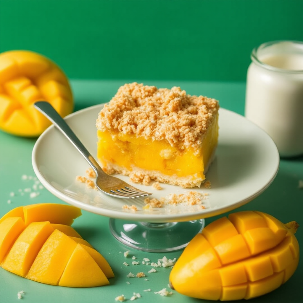 Mango Coconut Crumble