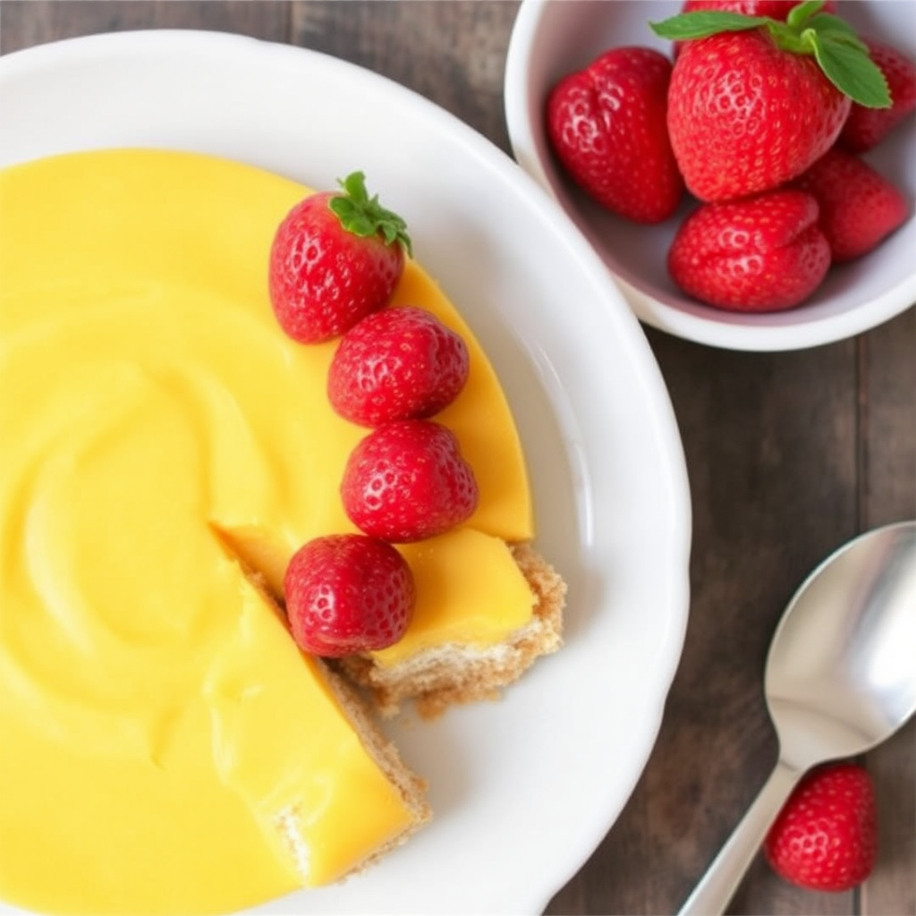 Mango Mousse with Coconut Macaroon Crust