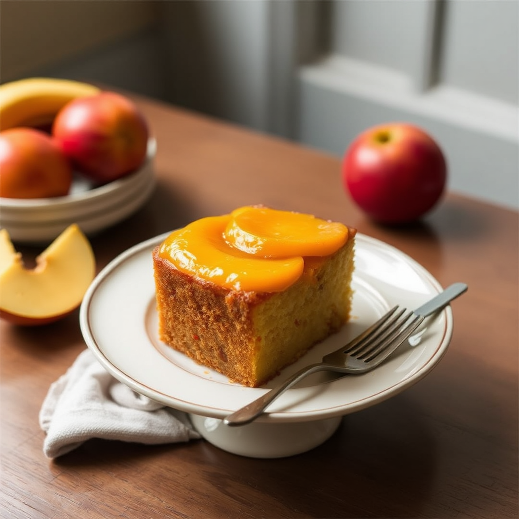 Mango Upside-Down Cake