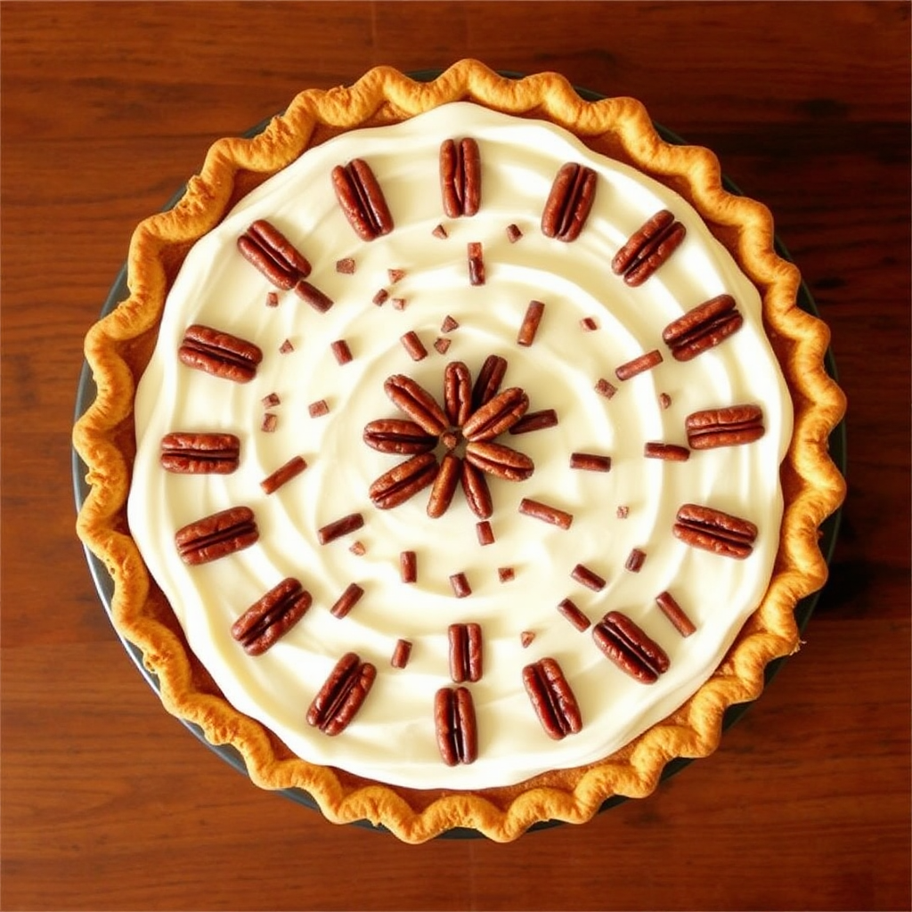 Maple Pecan Cream Pie