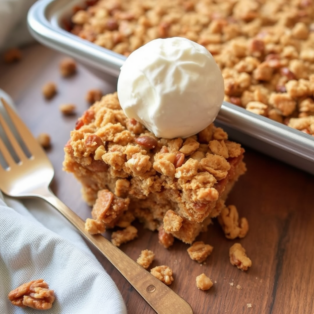 Maple Walnut Crumble