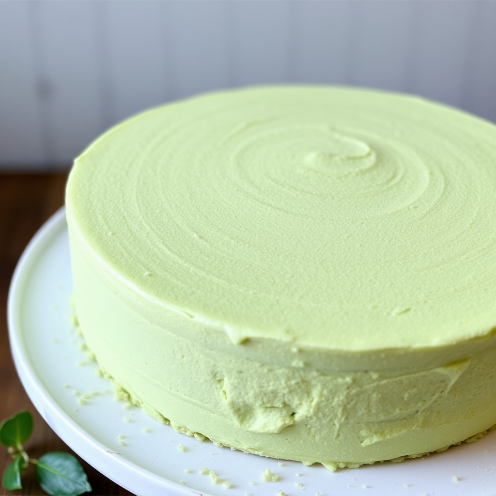 Matcha Coconut Mousse Cake