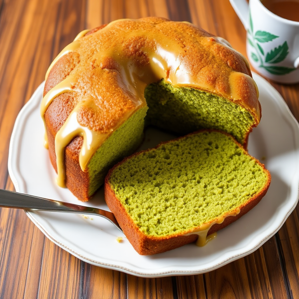 Matcha Green Tea Pound Cake