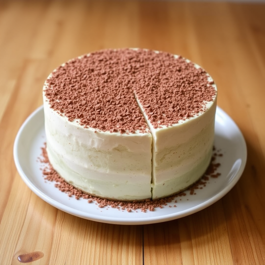 Matcha Green Tea Tiramisu Cake