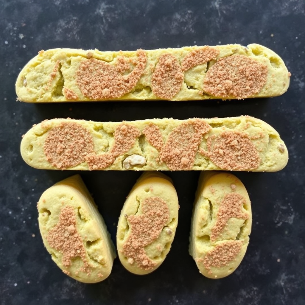 Matcha Tiramisu Biscotti