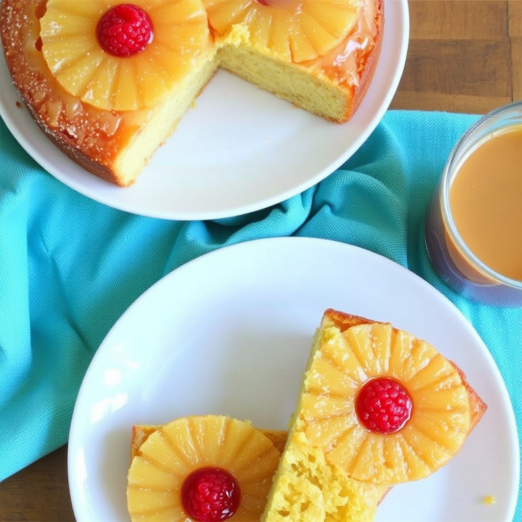 Pineapple Upside-Down Cake Biscotti