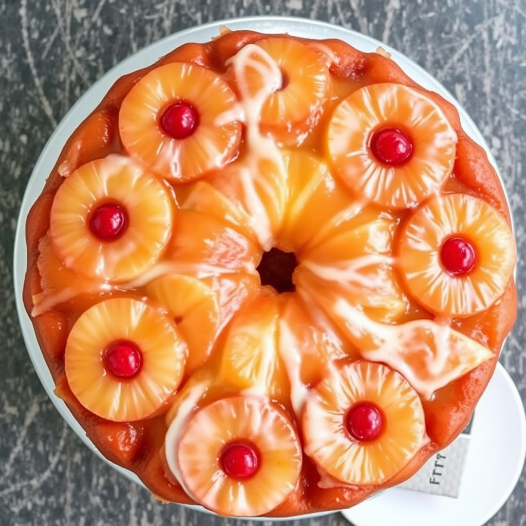 Pineapple Upside-Down Cake Tres Leches Version