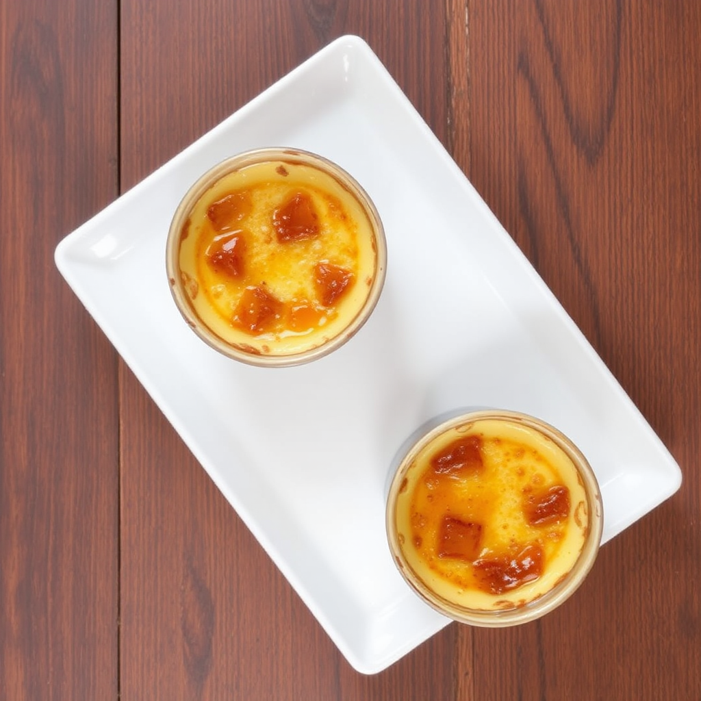 Pistachio and Honey Crème Brûlée