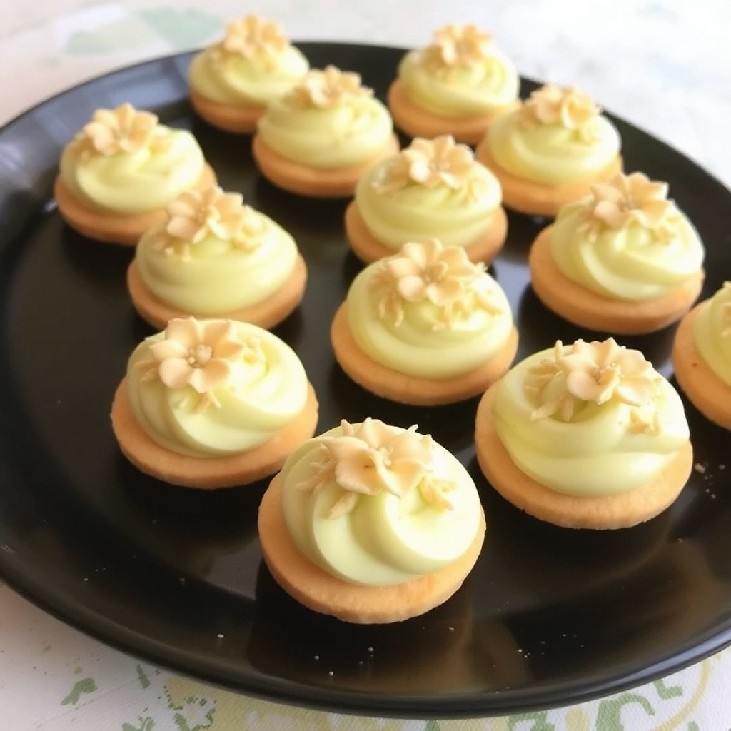 Pistachio and Orange Blossom Cream Puffs