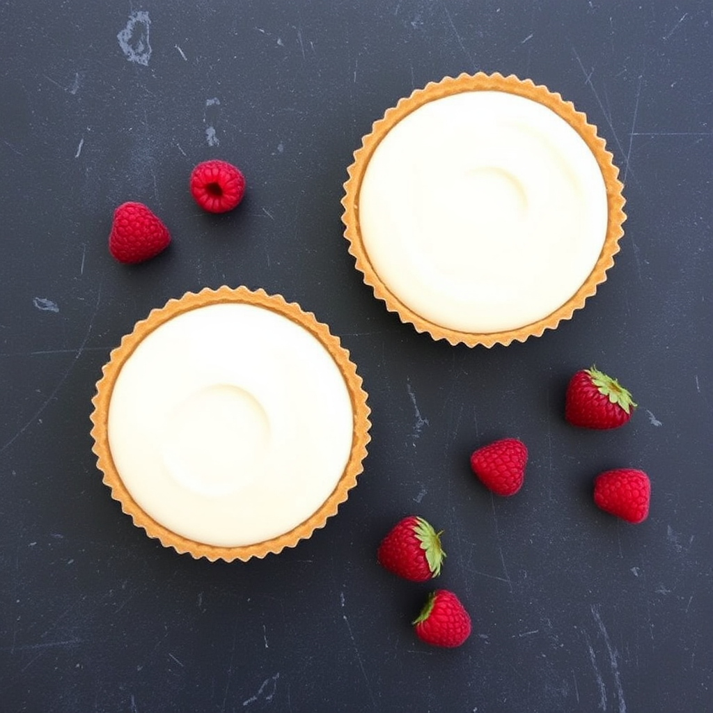 Raspberry and White Chocolate Mousse Tart