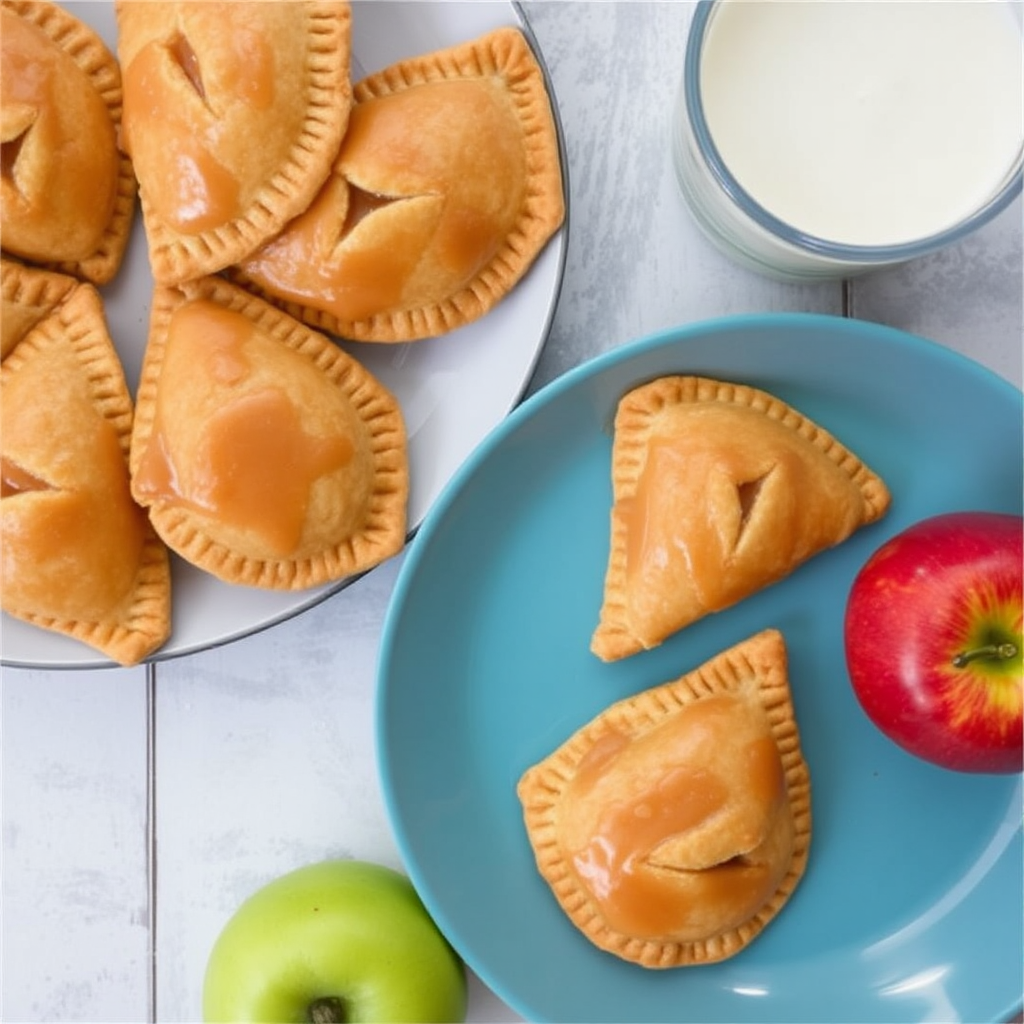 Salted Caramel Apple Hand Pies