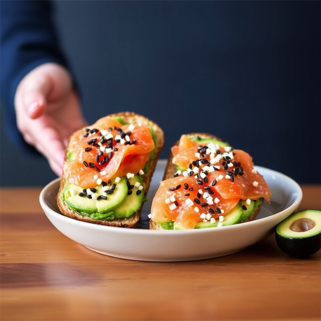 Smoky Salmon & Avocado Toast Bowls