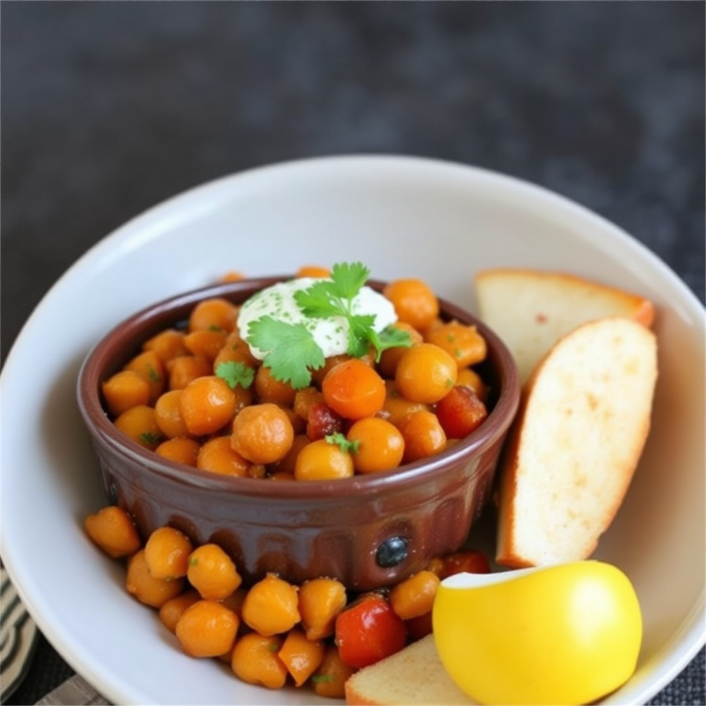 Spiced Chickpea & Apricot Tagine