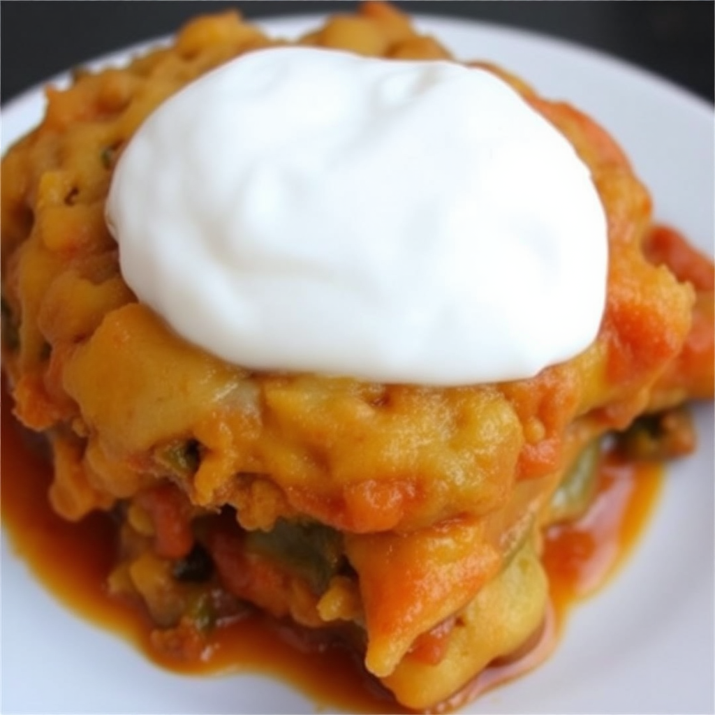 Spicy Chiles Rellenos Casserole