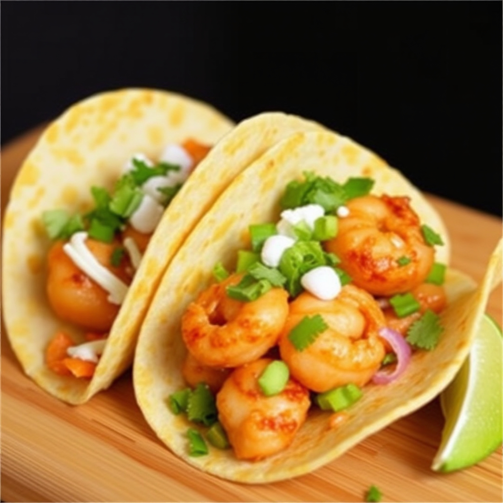 Spicy Shrimp Tacos