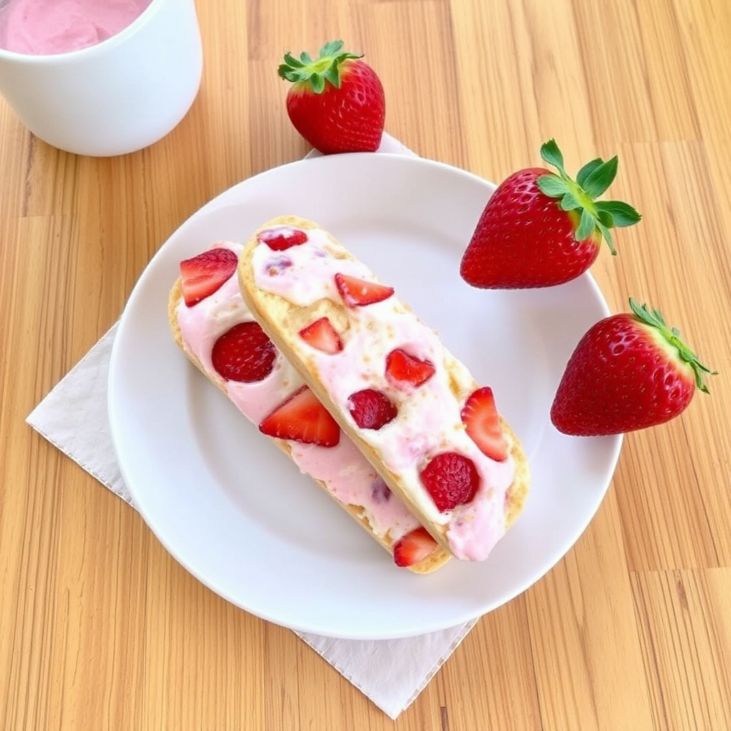 Strawberry Shortcake Biscotti